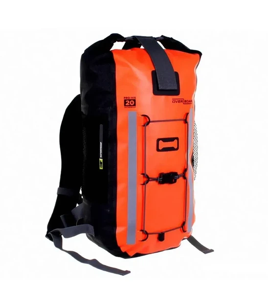Герморюкзак OverBoard OB1157HVO-EU Pro-Vis Backpack 20 л - чорно-помаранчевий - изображение 2