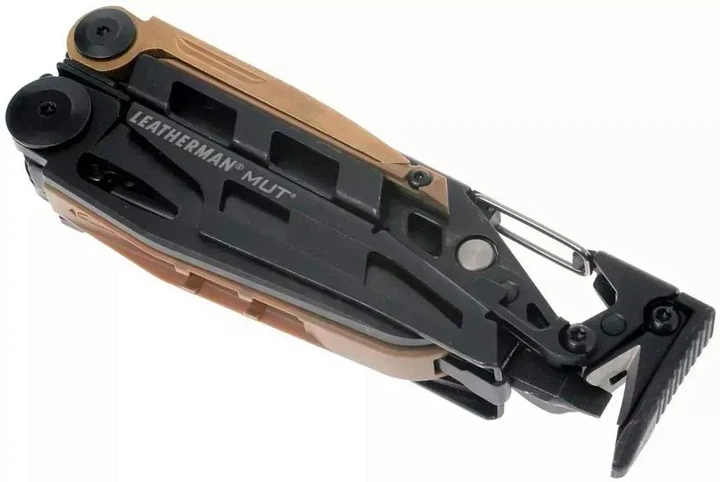 Мультиінструмент Leatherman MUT EOD Black, чохол нейлоновий Molle (олива), sight adjuster - изображение 7