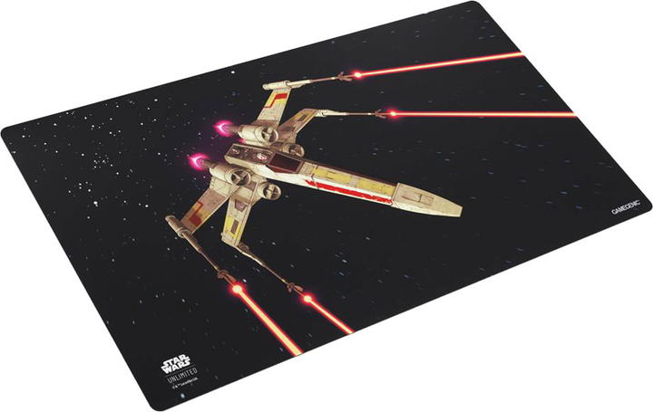 Ігровий килимок Gamegenic Star Wars Unlimited Game Mat X-Wing 61 x 35 см (4251715414088) - зображення 1