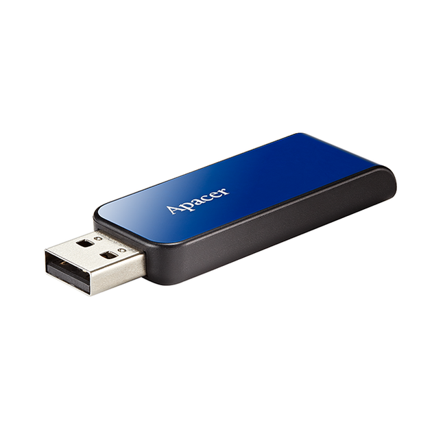 Flash Drive Apacer AH334 32GB (AP32GAH334U-1) Blue (6325678) - Фото 4 Flash Drive Apacer AH334 32GB (AP32GAH334U-1) Blue (6325678) - зображення 4
