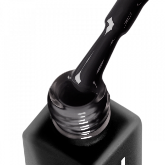 Лак для нігтів Nail care polish 4in1 10 Perfect black JOIA vegan 8 мл 4820259343927 - зображення 3