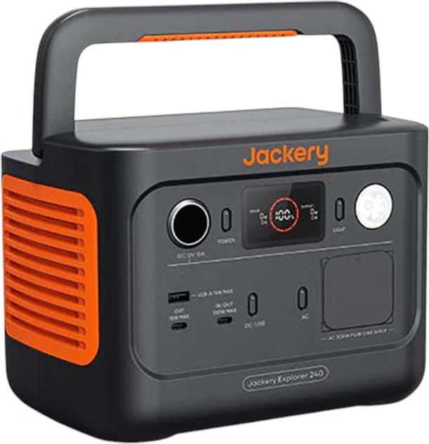 Зарядна станція Jackery Explorer 240 v2 / 300 Вт / 256 Вт⋅год / LiFePO4 (21-0001-000213) - зображення 3