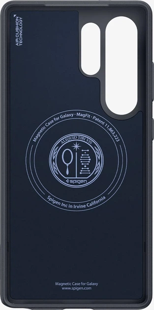 Панель Spigen Parallax MagFit для Samsung Galaxy S25 Ultra Navy Violet (8809971238854) - зображення 3