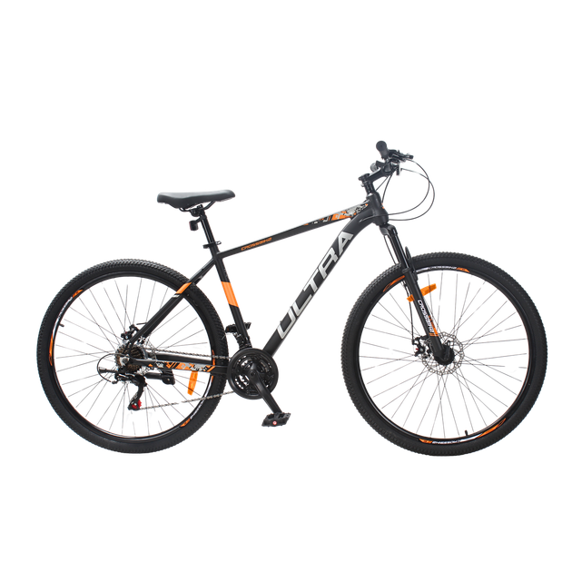 Велосипед CrossBike 29" Ultra 2025 Рама 19" black-orange - Фото 1 Велосипед CrossBike 29" Ultra 2025 Рама 19" black-orange - изображение 1