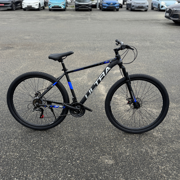 Велосипед CrossBike 29" Ultra 2025 Рама 19" black-blue - Фото 2 Велосипед CrossBike 29" Ultra 2025 Рама 19" black-blue - изображение 2