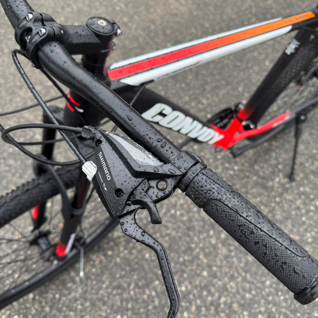 Велосипед CrossBike 29" Convoy 2025 Рама 19" black-red - изображение 3