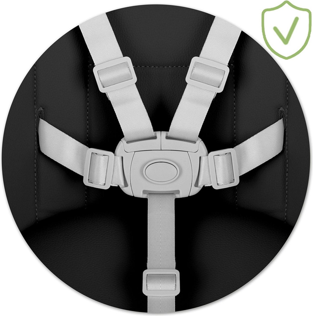 Крісло для годування Ricokids Mani 3 в 1 Чорне (5903890622121) - зображення 12