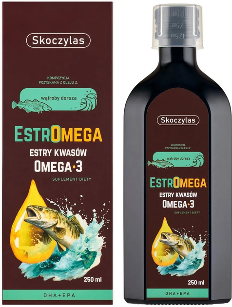 Suplement diety Skoczylas EstrOmega Estry kwasow Omega 3 250 ml (5903631208928) - obraz 3