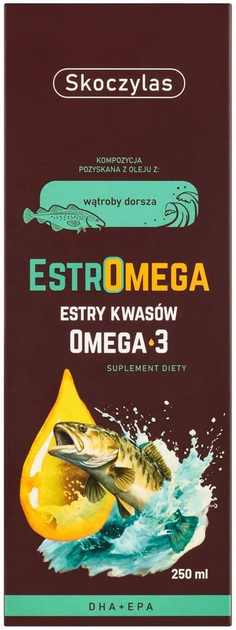 Suplement diety Skoczylas EstrOmega Estry kwasow Omega 3 250 ml (5903631208928) - obraz 5