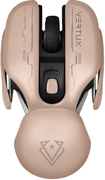 Mysz Vertux GLIDER Wireless\USB Pink (6959144047331) - obraz 1