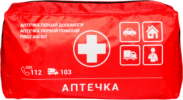 Аптечка медицинская автомобильная Poputchik АМА-1 мягкий футляр (02-010-М) - изображение 3