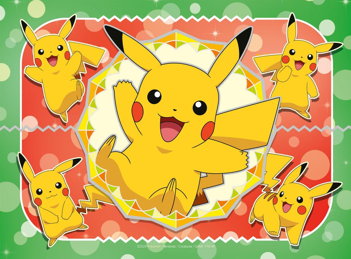 Zestaw puzzli Ravensburger Pokemon 4 w 1 12 + 16 + 20 + 24 elementów 12004026 (4005555040262) - obraz 4