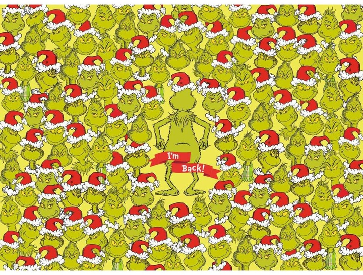 Пазл Ravensburger Challenge Грінч 500 елементів 12001224 (4005555012245) - зображення 1
