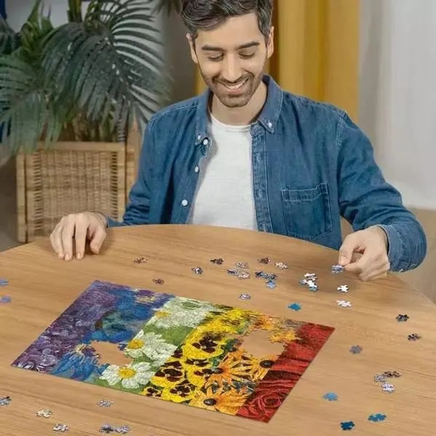 Puzzle Ravensburger Kwiaty 500 elementów 12000213 (4005555002130) - obraz 3