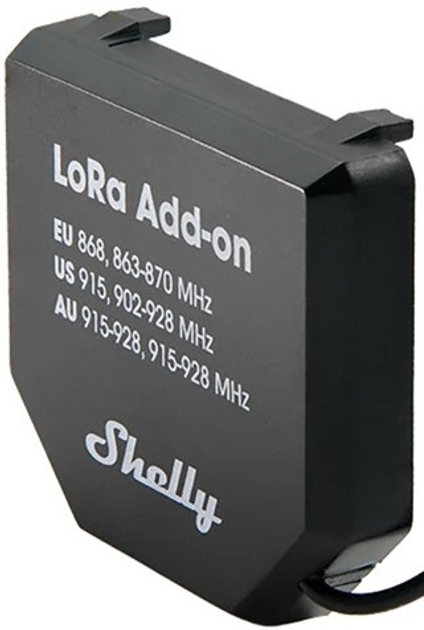 Inteligentny przekaźnik Shelly LoRa Add-on dla Gen 3/4 (3800238071684) - obraz 1