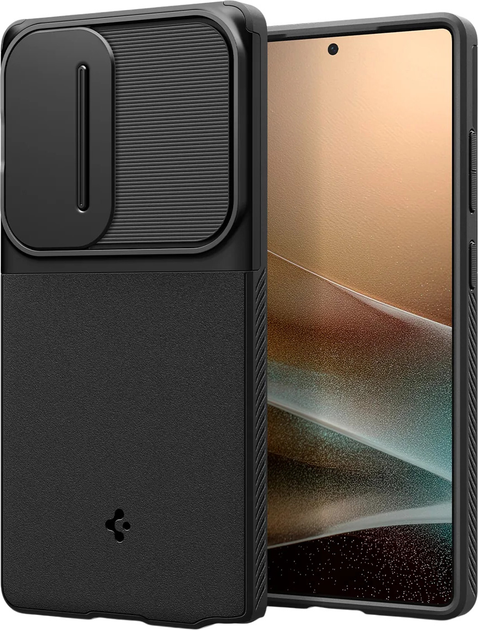 Панель Spigen Optik Armor для Samsung Galaxy S25 Ultra Black (8809971238007) - зображення 1