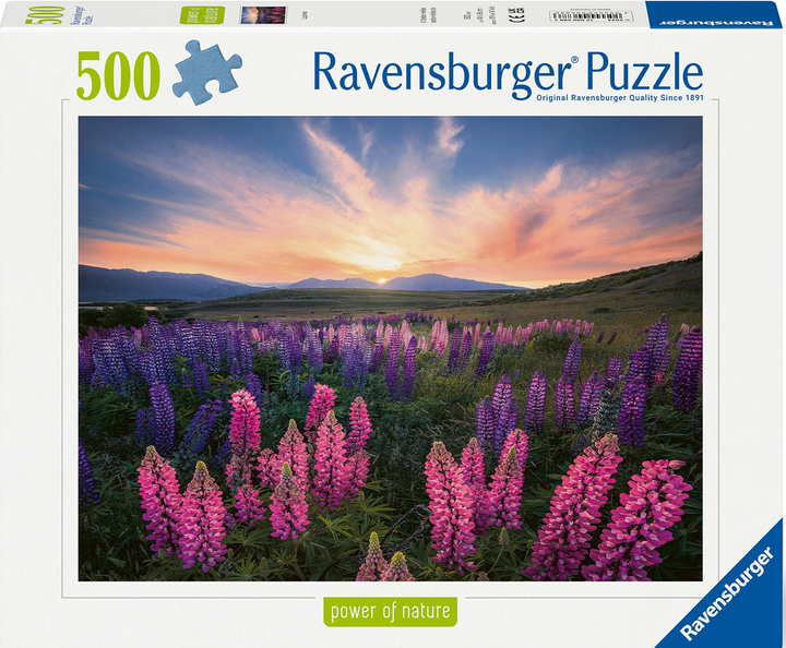 Пазл Ravensburger Сила природи Любіни 500 елементів 12000688 (4005555006886) - зображення 1