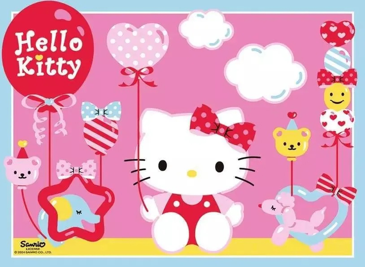 Zestaw puzzli Ravensburger Hello Kitty 4 w 1 12 + 16 + 20 + 24 elementów 12004158 (4005555041580) - obraz 5