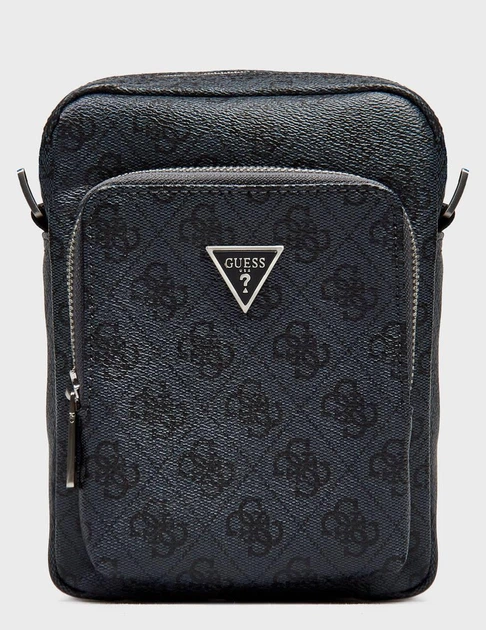 Мессенджер сумка через плечо Guess черная G-3 - изображение 4