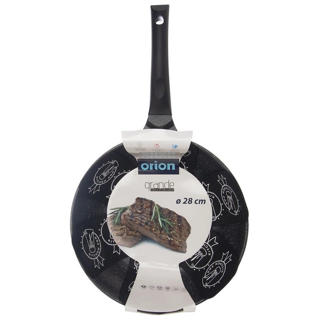Patelnia Orion Grande granitowa głęboka wysoka 28 cm (8592381189754) - obraz 8