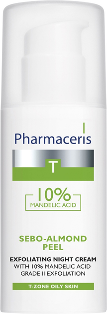 Крем для обличчя Pharmaceris T Sebo-Almond-Peel відлущувальний з 10% мигдалевою кислотою 50 мл (5900717142817) - зображення 1