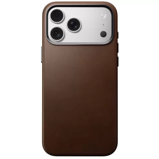 Кожаный чехол Nomad Traditional Leather Case Brown для iPhone 17 Pro (NM011949858) - изображение 2