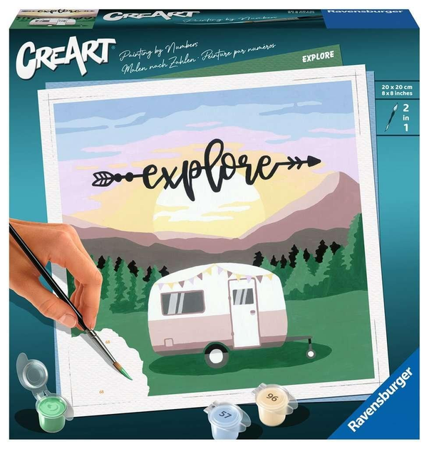 Картина за номерами Ravensburger Creart Explore (4005556202713) - зображення 1