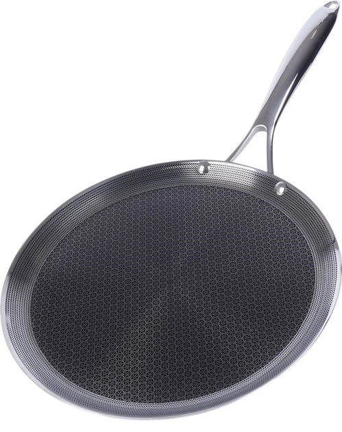 Patelnia do naleśników Orion Cookcell stalowa 29 cm (8592381176051) - obraz 1