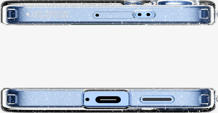 Etui plecki Spigen Liquid Crystal Glitter do Samsung Galaxy S25 Plus Transparent (8809971238076) - obraz 6