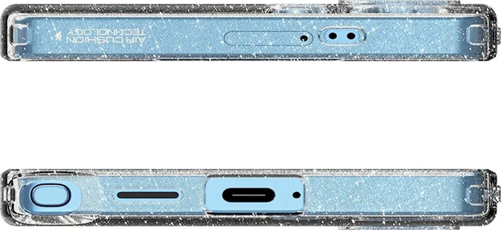 Панель Spigen Liquid Crystal Glitter для Samsung Galaxy S25 Ultra Transparent (8809971237819) - зображення 6