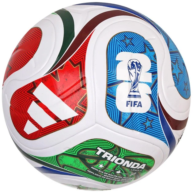 記念グッズ FIFA WORLD CUP THE GRASS OF FINAL MATCH Мяч футбольный Adidas TRIONDA League Box World Cup JD8045 №4
