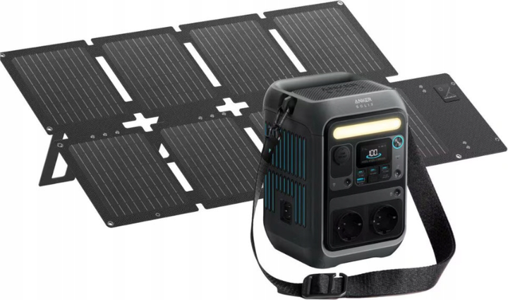 Зарядна станція Anker Solix C300X + solar panel PS60 60W / 360 Вт / 288 Вт⋅год / LiFePO4 (B1723311) - зображення 1