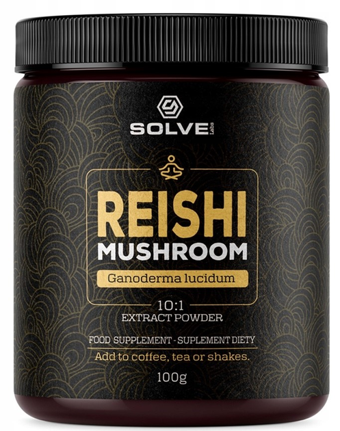 Suplement diety Solve Labs Ekstrakt Mushroom Reishi w proszku 100 g (5903293767153) - obraz 1