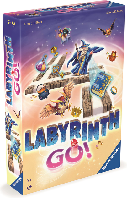 Настільна гра Ravensburger Labyrinth GO! (4005556247967) - зображення 4