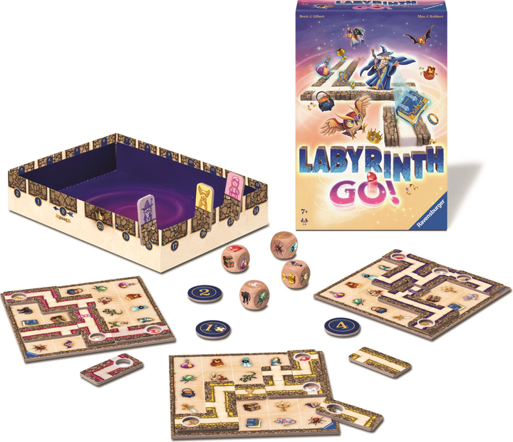 Настільна гра Ravensburger Labyrinth GO! (4005556247967) - зображення 2