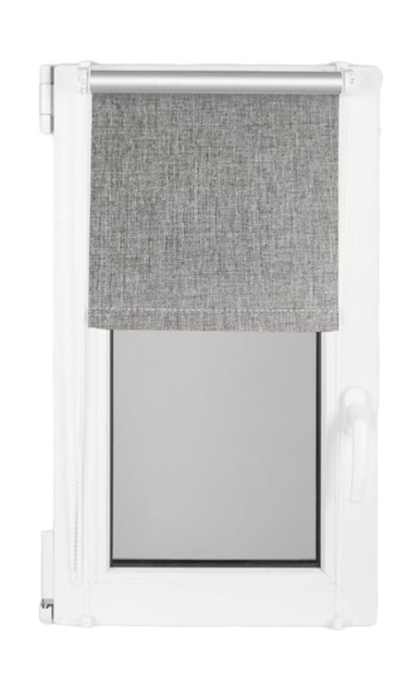 Ролета Domoletti MELANGE Roller Blind 8 60 x 185 см Срібна (5902701655013) - зображення 2