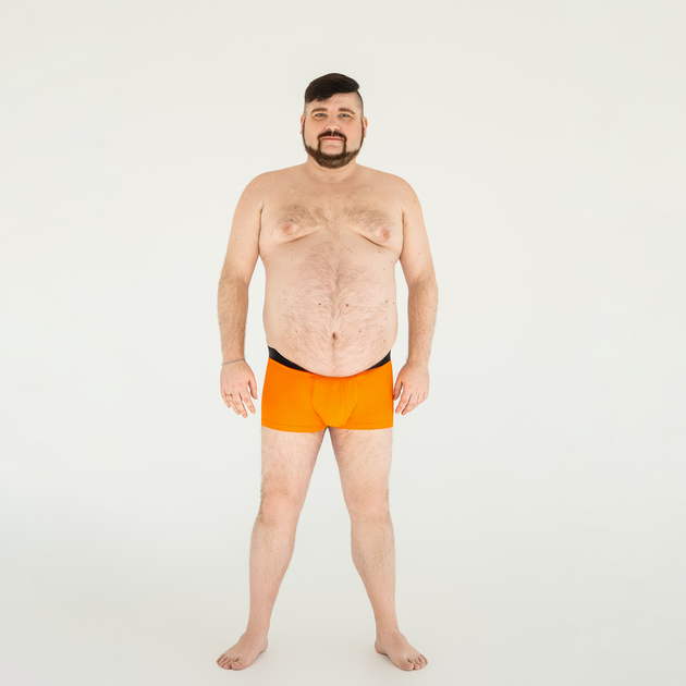 Мужские анатомические боксеры Anatomic Classic w/fly Plus, Black Series, оранжевый 8XL CPS100-21 - Фото 2 Мужские анатомические боксеры Anatomic Classic w/fly Plus, Black Series, оранжевый 8XL CPS100-21 - изображение 2