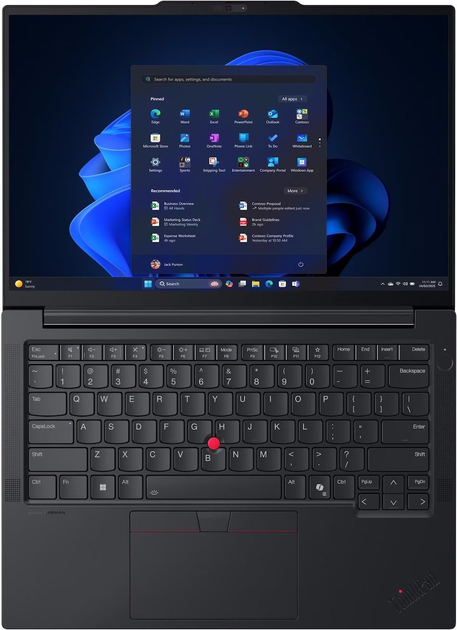 Ноутбук Lenovo ThinkPad E14 G7 (21SX007LPB) Black - зображення 4