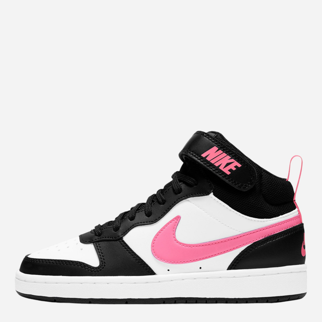 Sneakersy młodzieżowe dziewczęce wysokie Nike Court Borough Mid 2 (Gs) CD7782-005 38 (5.5US) Czarne (194953181227) - obraz 3
