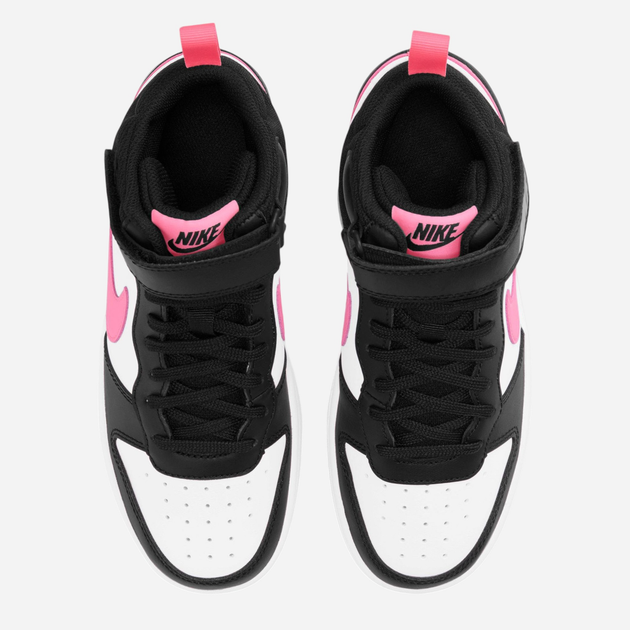 Sneakersy młodzieżowe dziewczęce wysokie Nike Court Borough Mid 2 (Gs) CD7782-005 40 (7US) Czarne (194953181258) - obraz 5