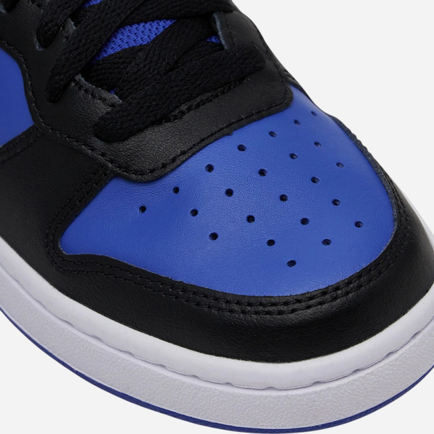 Підліткові високі кеди для хлопчика Nike Court Borough Mid 2 (GS) CD7782-404 38 (5.5Y US) Сині з чорним (197594237018) - зображення 5