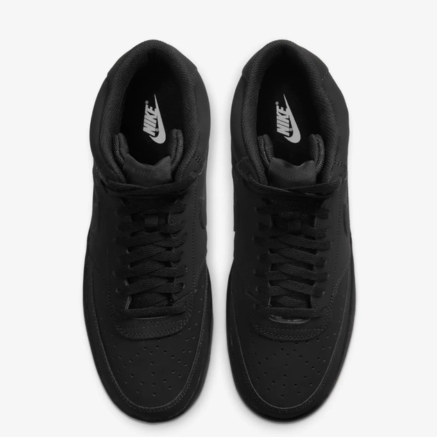 Sneakersy męskie za kostkę Nike Court Vision Mid CU6620-001 42.5 (9US) Czarne (193657736337) - obraz 5