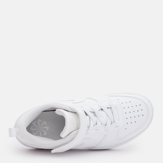 Дитячі кеди для хлопчика Nike Court Borough Low Recraft (Ps) DV5457-106 31.5 (13.5US) Білі (196968174201) - зображення 5