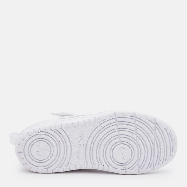 Sneakersy chłopięce na rzepy Nike Court Borough Low Recraft (Ps) DV5457-106 28 (11US) Białe (196968174157) - obraz 6