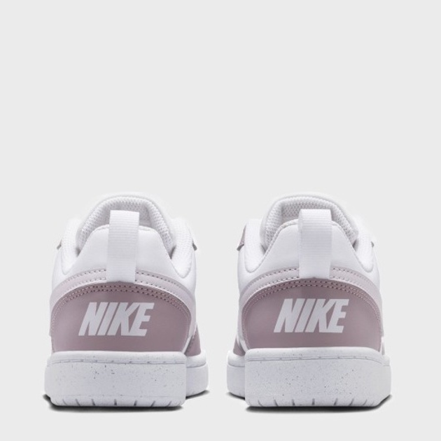 Sneakersy dziecięce dla dziewczynki na rzepy Nike Court Borough Low Recraft (Ps) DV5457-134 33 (1.5US) Białe (198484274380) - obraz 3