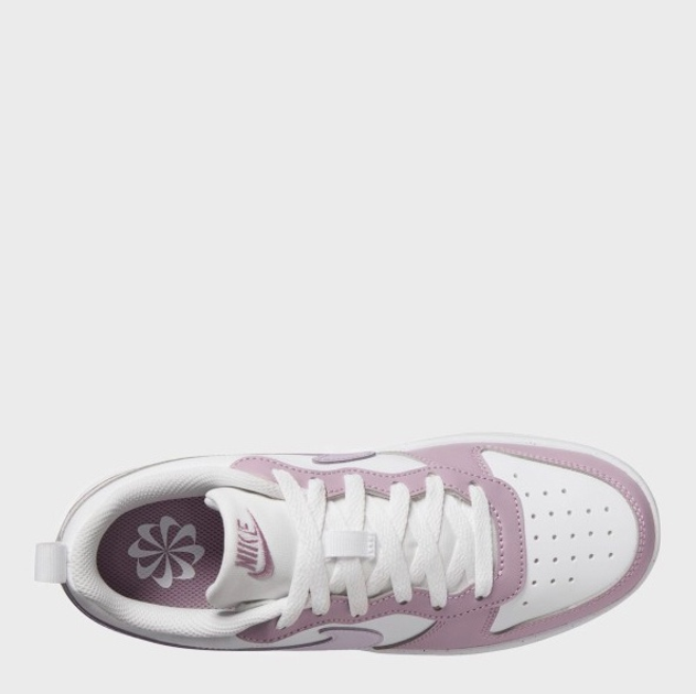Sneakersy dziecięce dla dziewczynki na rzepy Nike Court Borough Low Recraft (Ps) DV5457-134 33 (1.5US) Białe (198484274380) - obraz 5