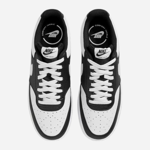 Чоловічі кеди низькі Nike Court Vision Lo HM9862-001 44 (10US) Чорні (197601451963) - зображення 5