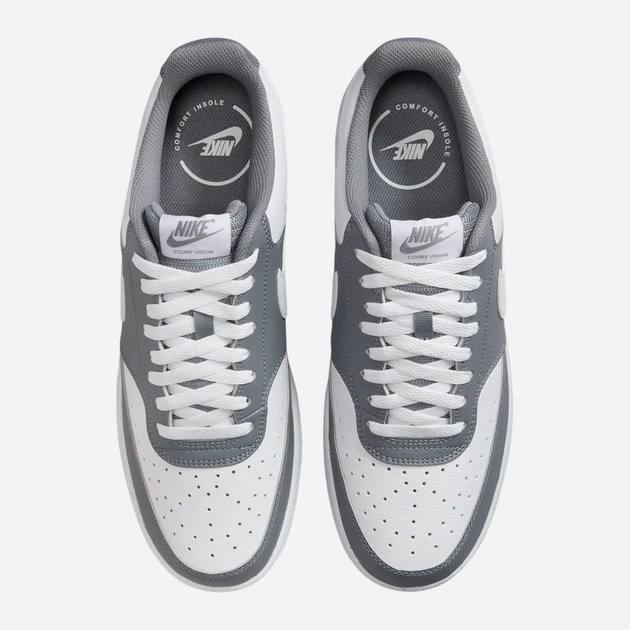 Sneakersy męskie do kostki Nike Court Vision Lo HM9862-003 40.5 (7.5US) Szare (198482354428) - obraz 5