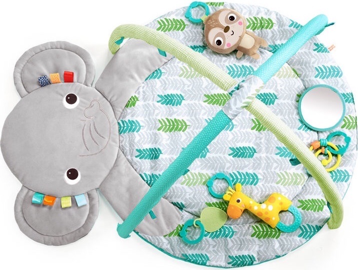 Mata edukacyjna Bright Starts Hug-n-Cuddle Activity Gym Słonik 12590 (74451125902) - obraz 2