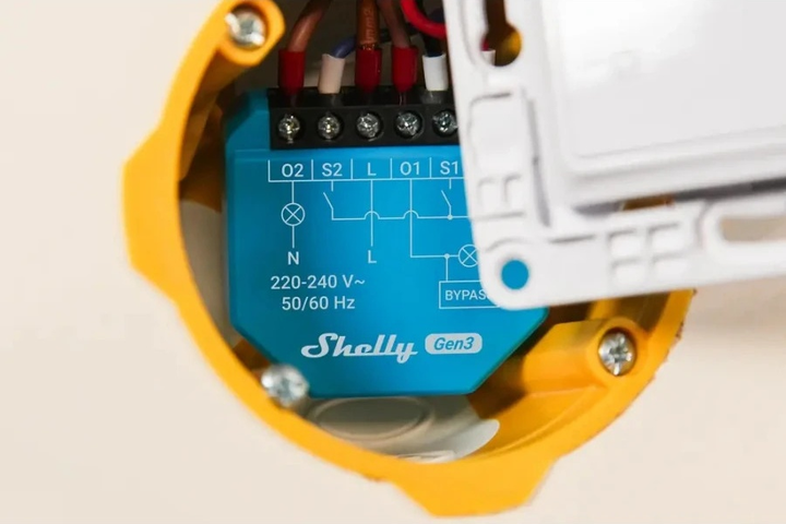 Контролер освітлення Shelly 2L Gen3 (3800235261644) - зображення 8
